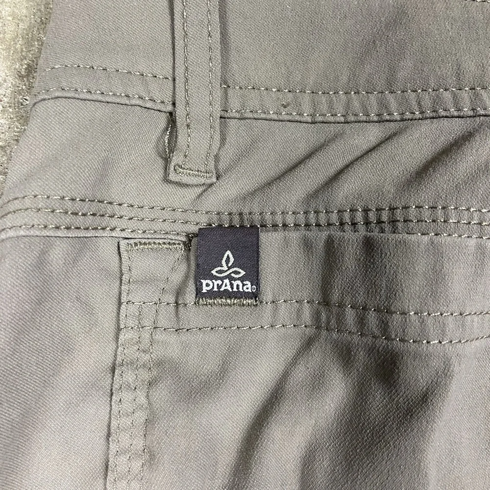Prana Stretch Zion Shorts Size 33x12 Brown Outdoor Active Hiking Wear